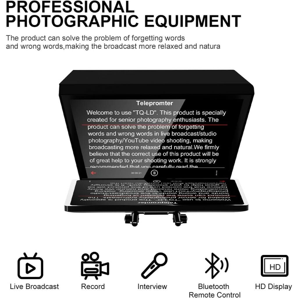 GVM 18.5'' Teleprompter Kit - Image 3