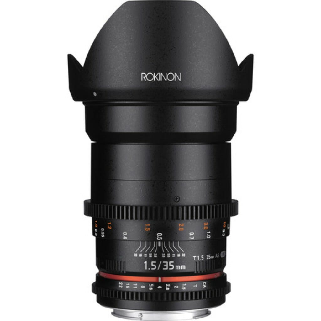Rokinon 35mm T1.5 Cine DS Lens for Canon EF Mount - Image 4