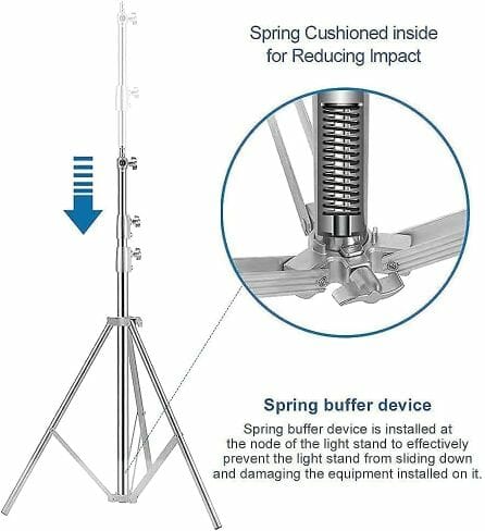 Stainless Steel Heavy Duty Light Stand - Image 2