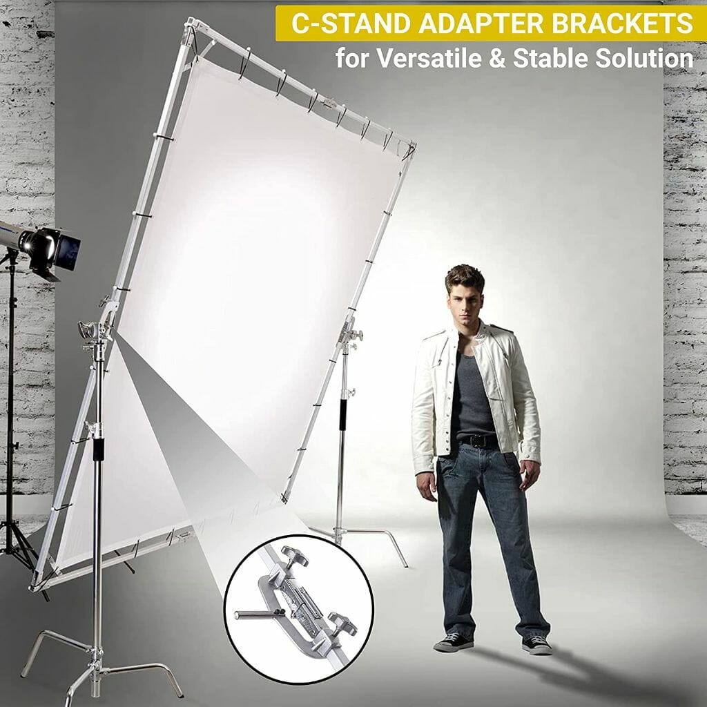 Glow 8x8' Butterfly Light Modifier Scrim Kit - Image 3